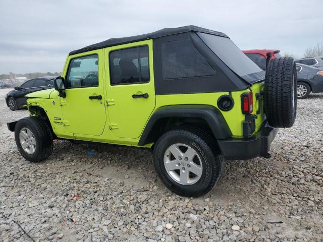  JEEP WRANGLER 2017 Зелений