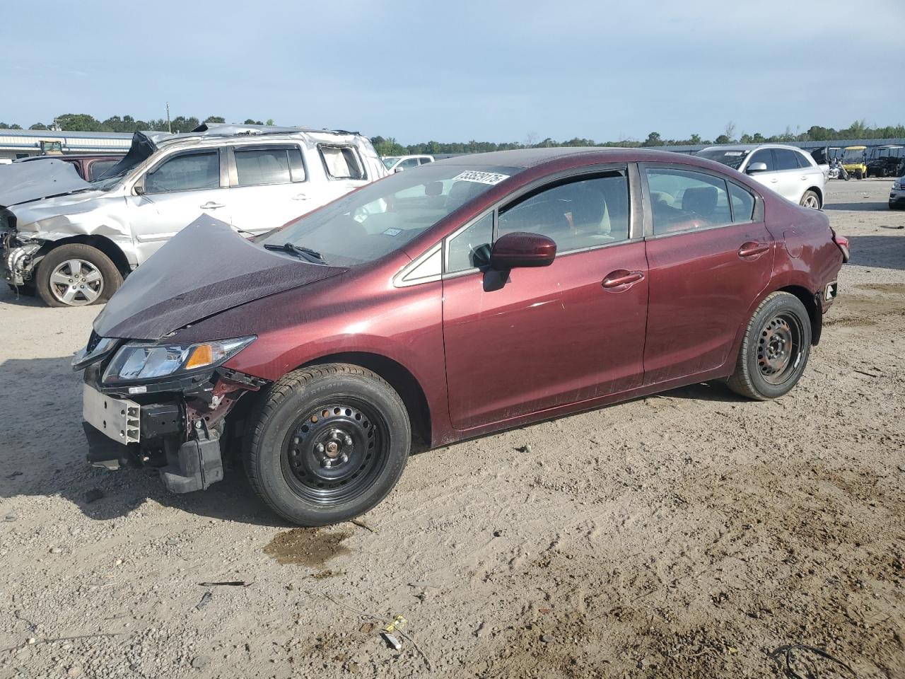 2014 Honda Civic Lx na sprzedaż w Harleyville, SC - Front End