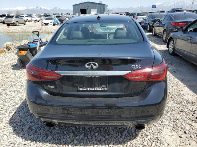  INFINITI Q50 2018 Чорний