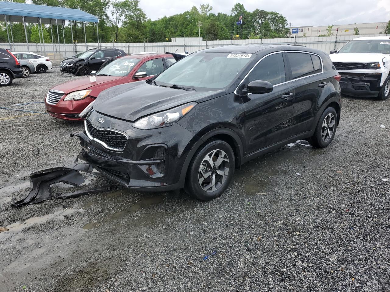 2021 Kia Sportage Lx en Venta en Spartanburg, SC - Front End