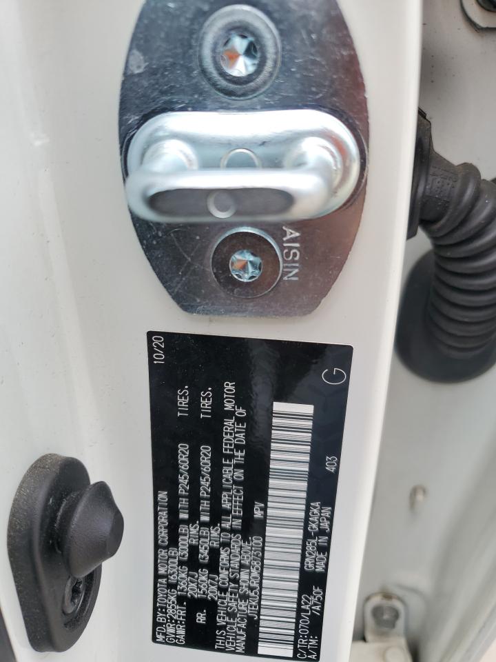 JTEKU5JR0M5873100 TOYOTA 4RUNNER 2021