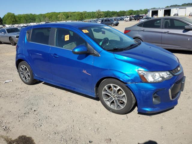 Hatchbacks CHEVROLET SONIC 2017 Blue