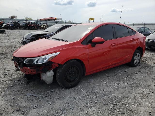  CHEVROLET CRUZE 2018 Красный