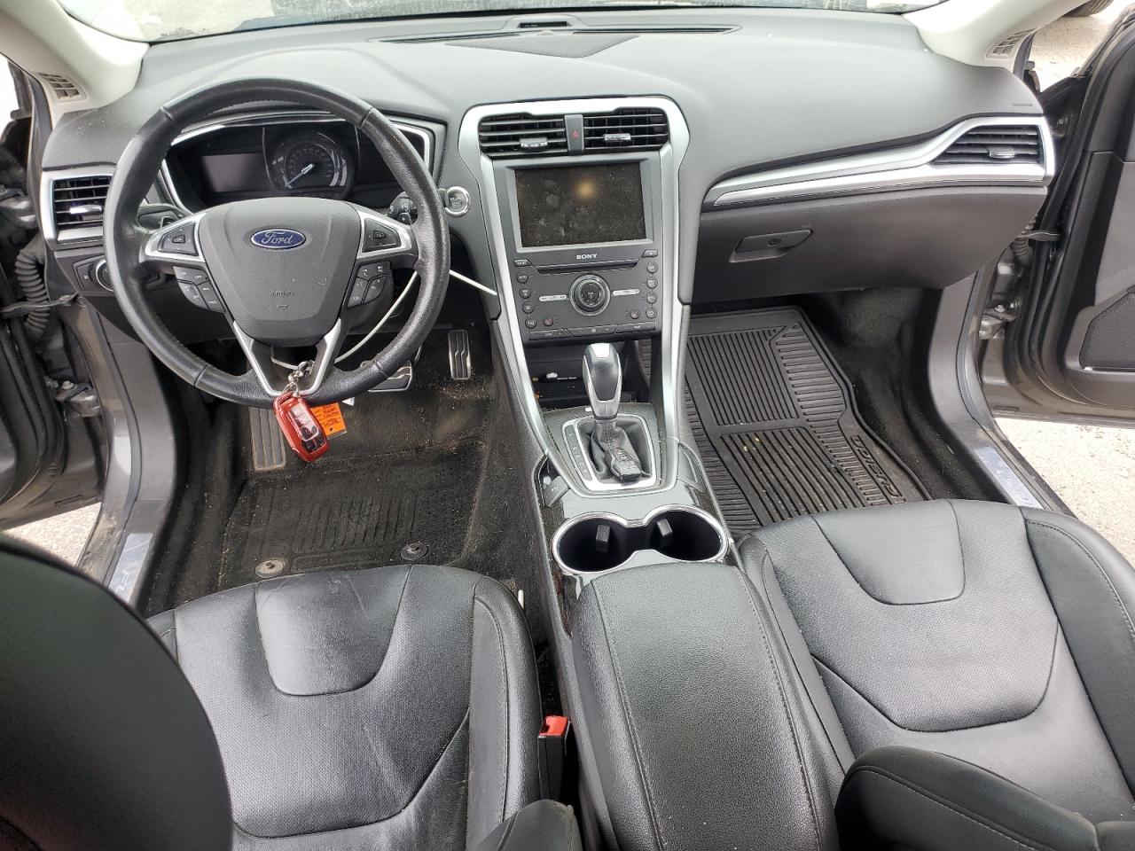 2016 Ford Fusion Titanium VIN: 3FA6P0K96GR391608 Lot: 54974645
