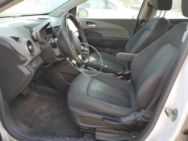  CHEVROLET SONIC 2013 Biały