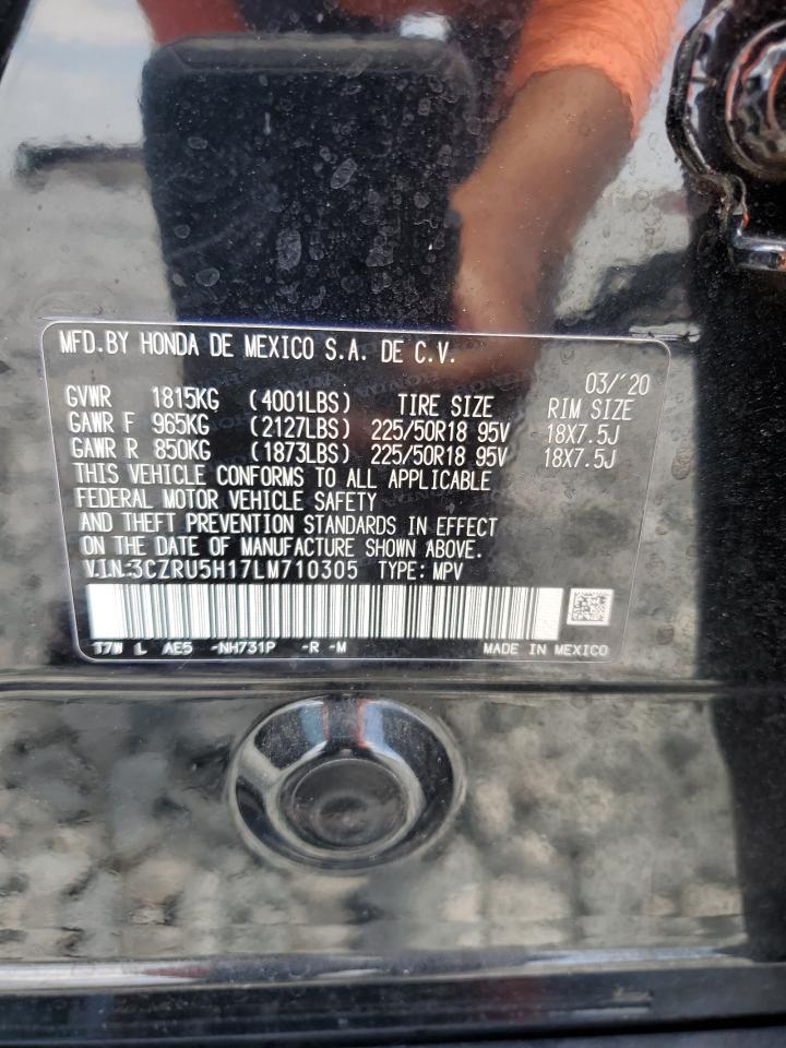 3CZRU5H17LM710305 HONDA HR-V 2020
