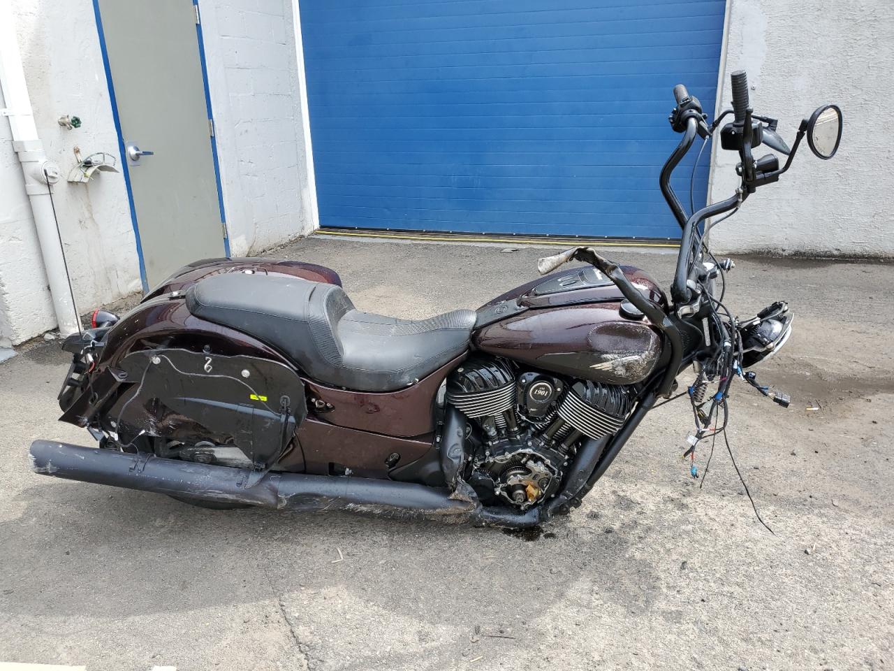 2021 Indian Motorcycle Co. Chieftain Dark Horse na sprzedaż w Hillsborough, NJ - Front End