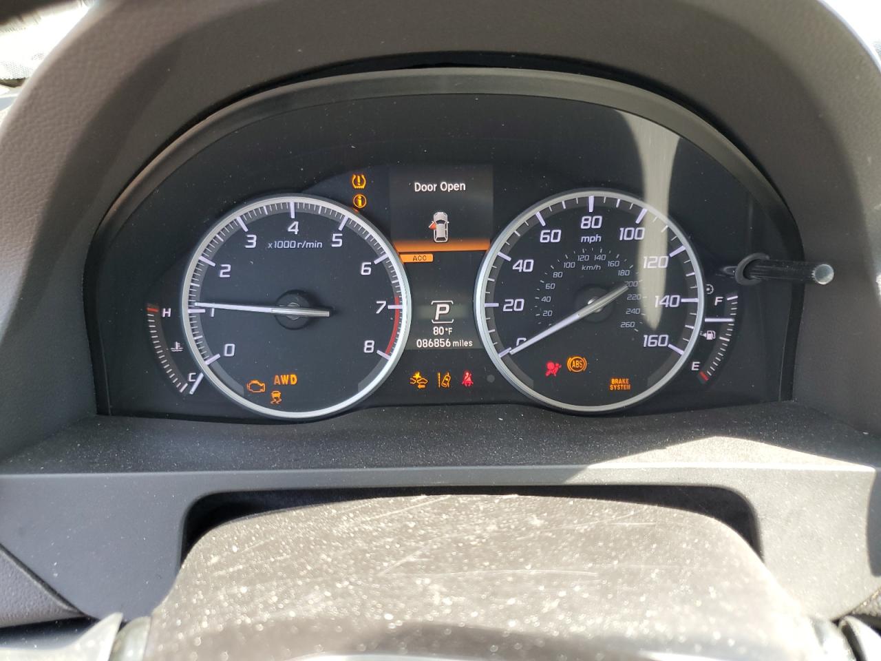 2018 Acura Rdx Advance VIN: 5J8TB4H70JL022422 Lot: 52627185