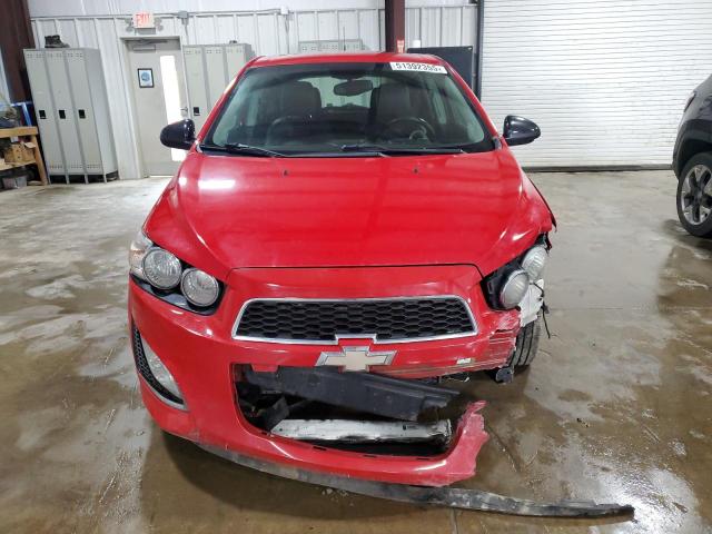  CHEVROLET SONIC 2013 Красный