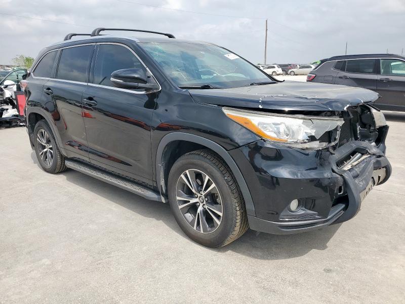  TOYOTA HIGHLANDER 2016 Czarny