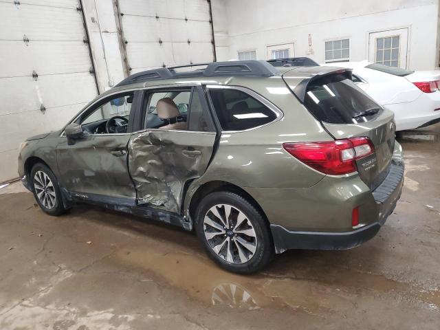  SUBARU OUTBACK 2015 Зеленый