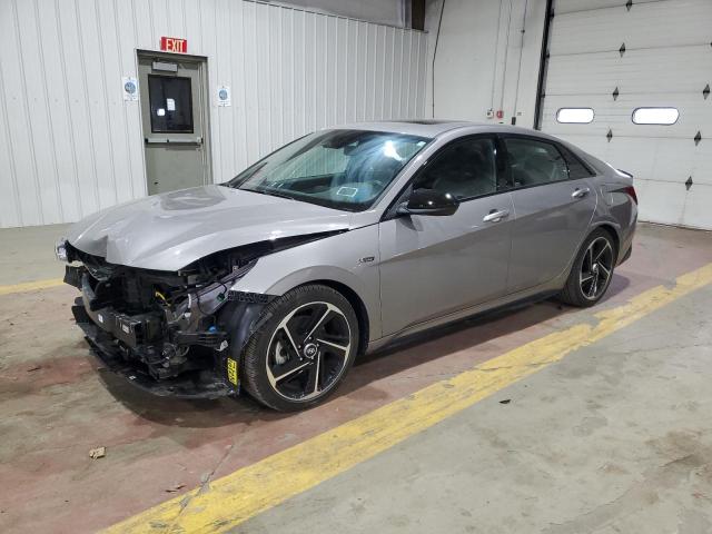  HYUNDAI ELANTRA 2023 Серебристый