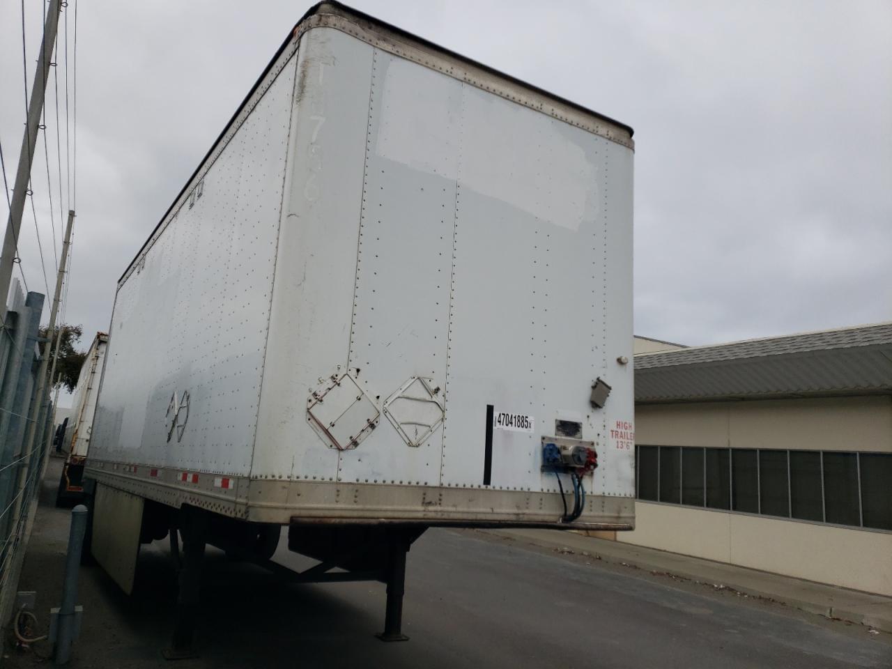 Hayward, CA에서 판매 중인 2008 Great Dane Dry Van Trailer - Normal Wear