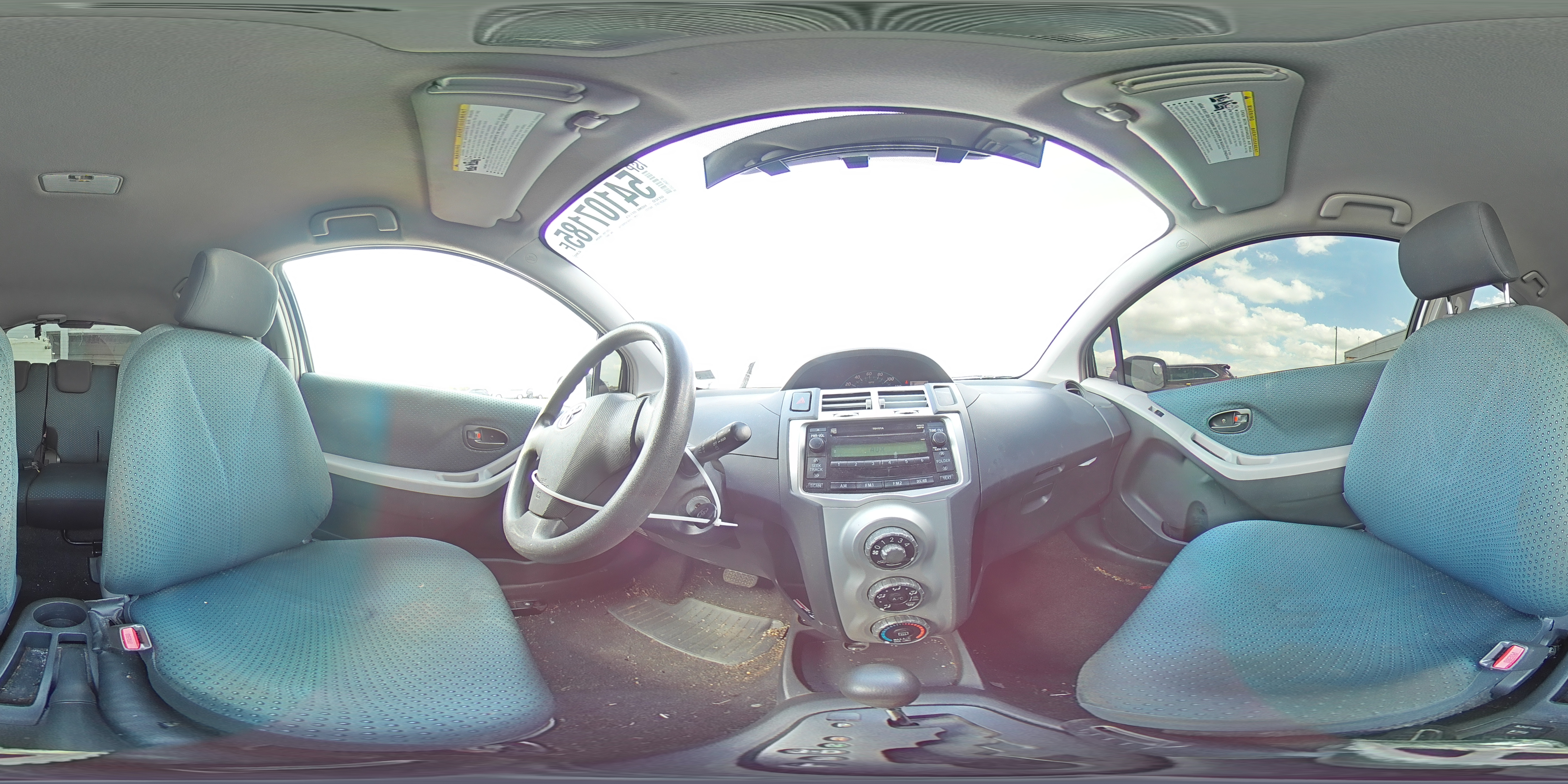 2008 Toyota Yaris VIN: JTDJT903X85198417 Lot: 54107185