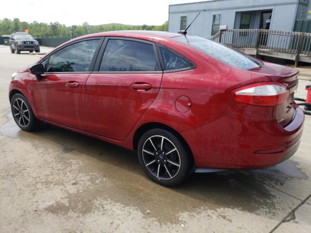 Sedans FORD FIESTA 2017 Red