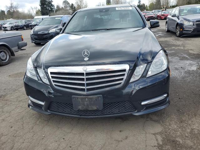  MERCEDES-BENZ E-CLASS 2012 Czarny