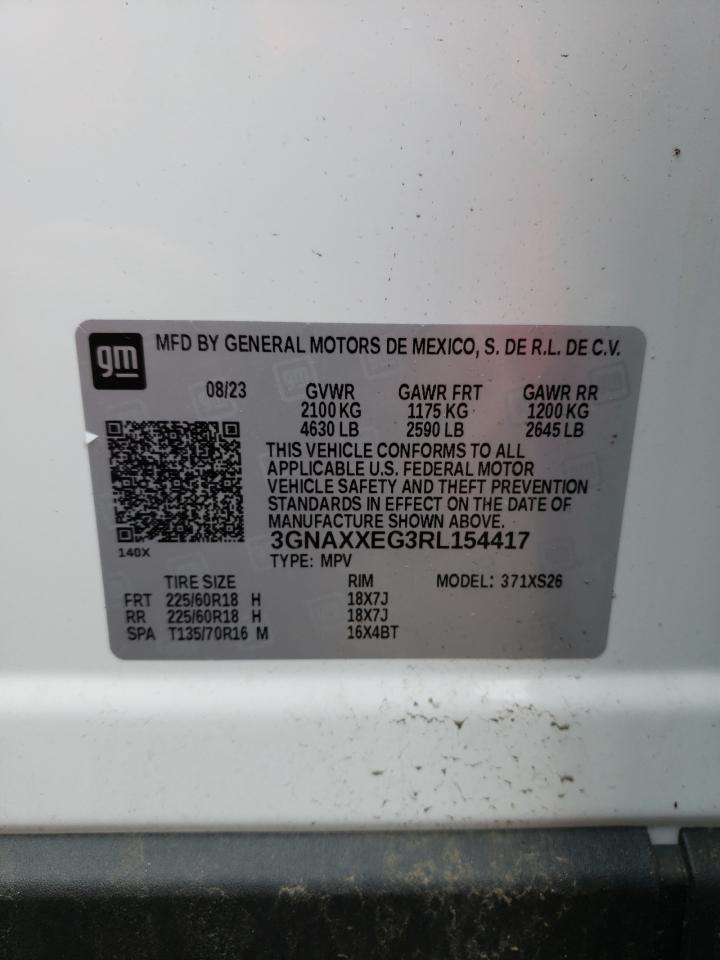 3GNAXXEG3RL154417 CHEVROLET EQUINOX 2024