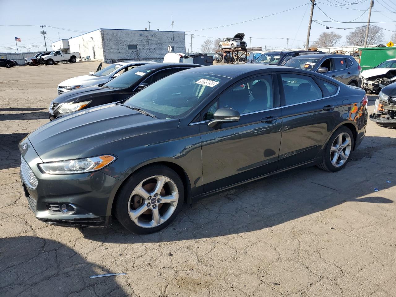 2016 Ford Fusion Se for Sale in Chicago Heights, IL - Side