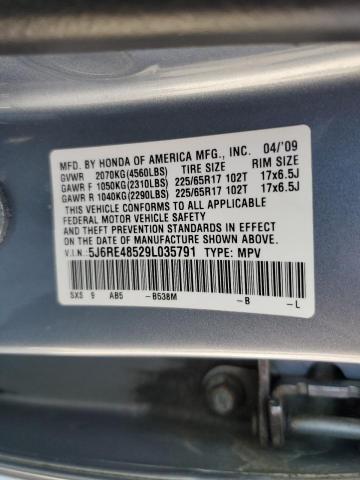2009 HONDA CR-V EX