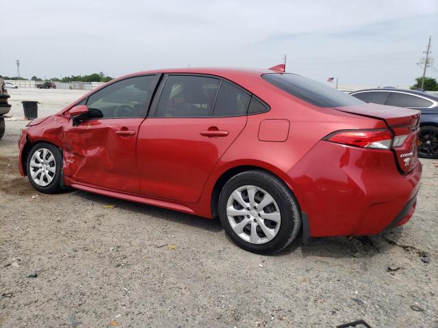  TOYOTA COROLLA 2021 Красный