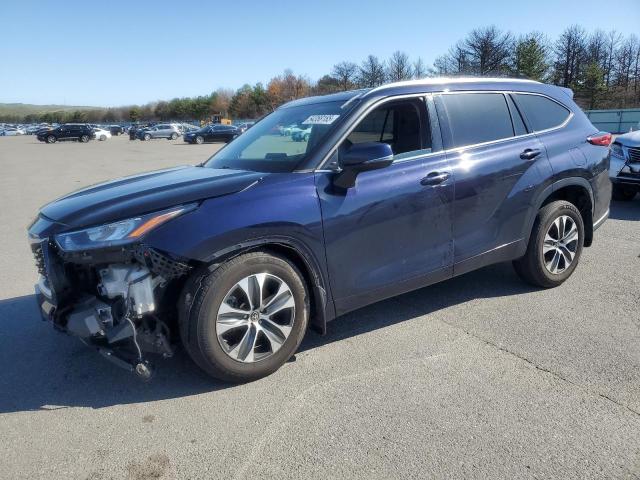  TOYOTA HIGHLANDER 2020 Blue