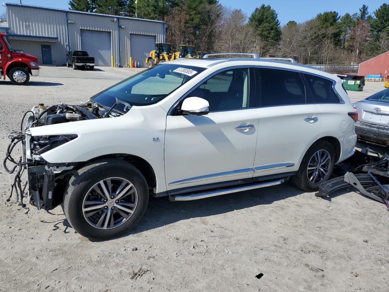 2019 Infiniti Qx60 Luxe за продажба в Mendon, MA - Front End