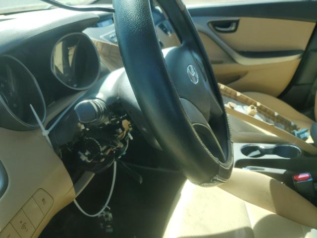  HYUNDAI ELANTRA 2013 Красный
