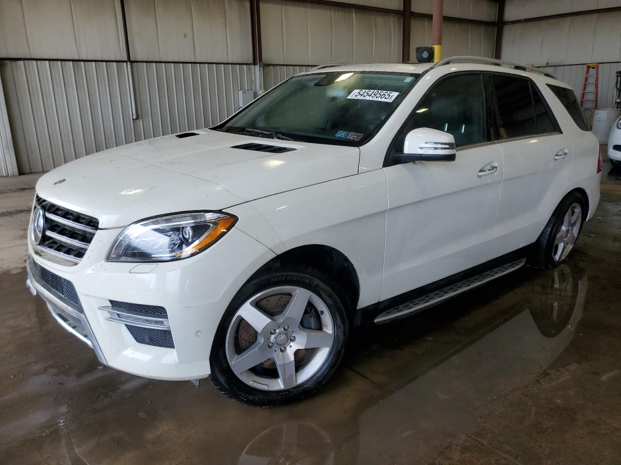 2013 Mercedes-Benz Ml 550 4Matic на продаже в Pennsburg, PA - Undercarriage
