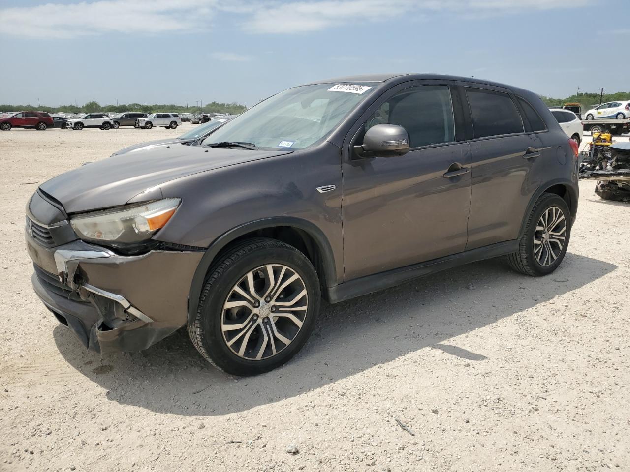 2016 Mitsubishi Outlander Sport Es na sprzedaż w San Antonio, TX - Front End