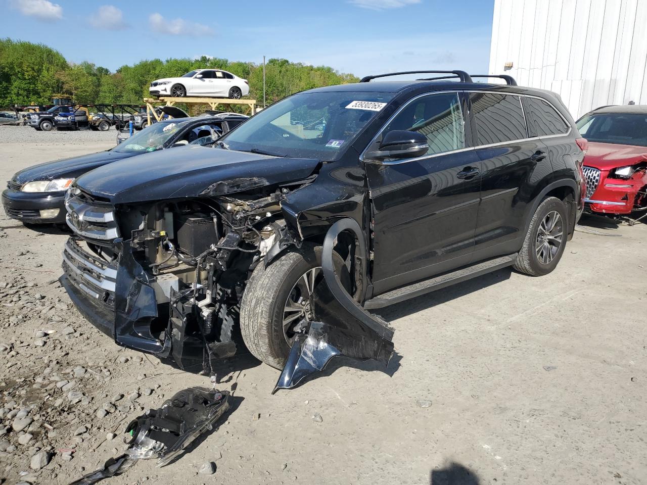 5TDBZRFH1KS725302 TOYOTA HIGHLANDER 2019