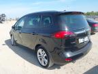 2013 VAUXHALL ZAFIRA TOU for sale at Copart CORBY