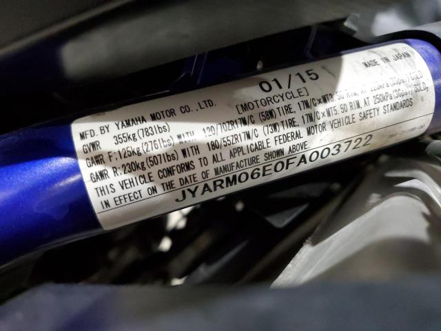 2015 YAMAHA FZ07 