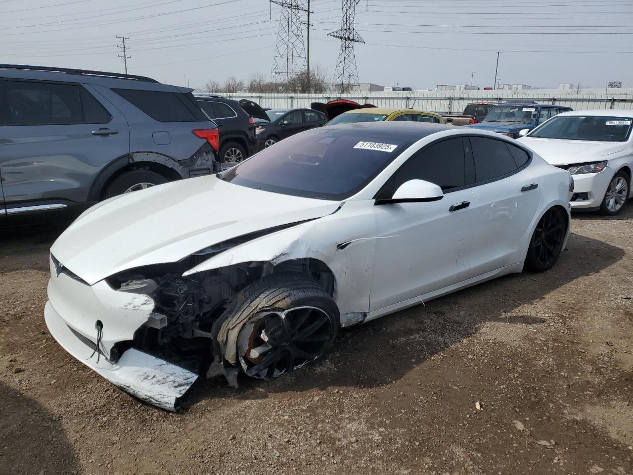 2022 Tesla Model S na sprzedaż w Elgin, IL - All Over