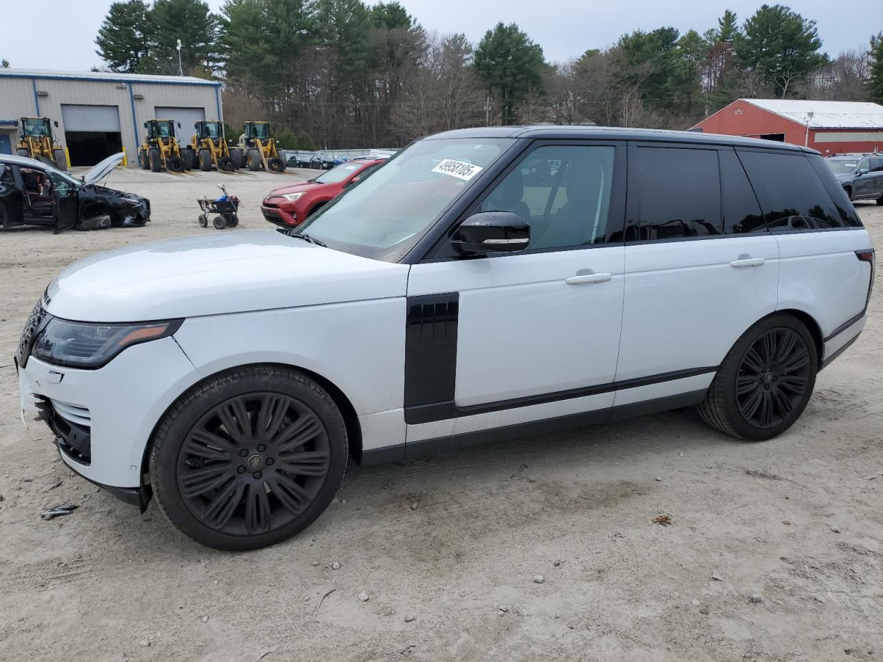 2019 Land Rover Range Rover Hse en Venta en Mendon, MA - Front End