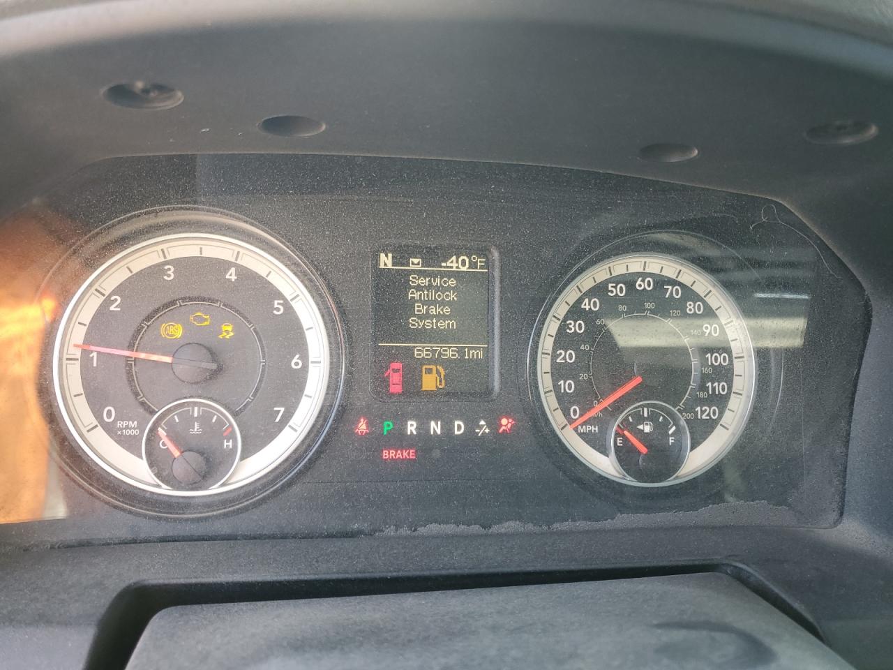 3C6JR6AT0GG338193 RAM 1500 2016
