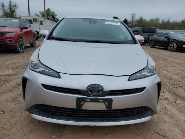 TOYOTA PRIUS 2019 Серебристый