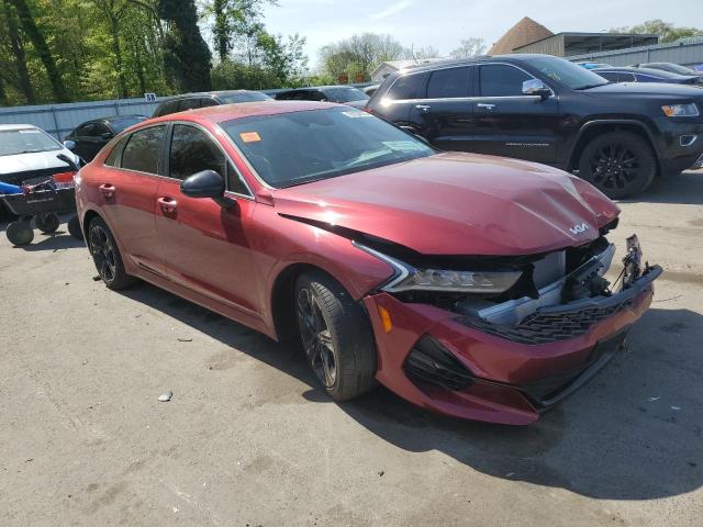  KIA K5 2021 Красный