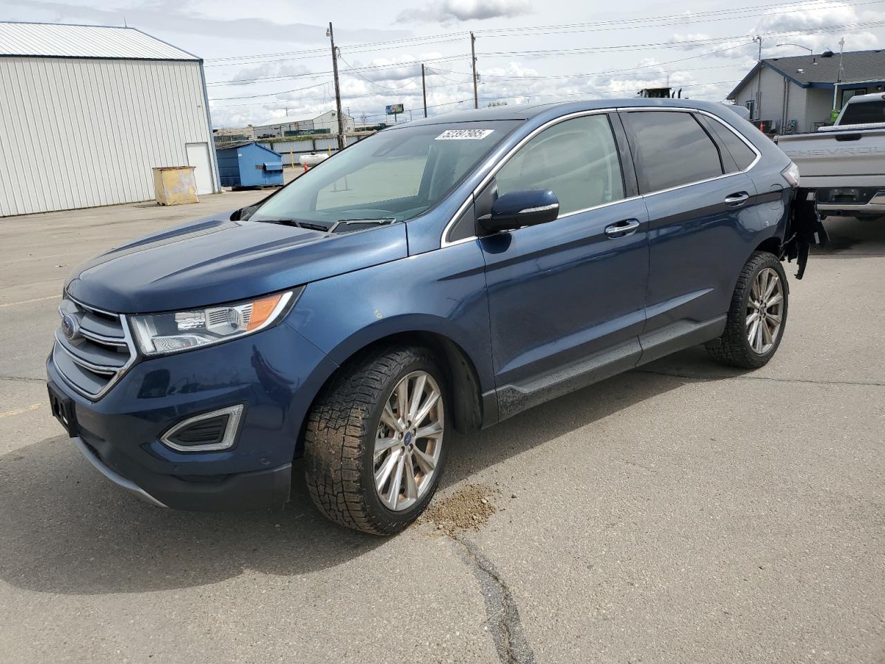 2017 Ford Edge Titanium იყიდება Nampa-ში, ID - Rear End