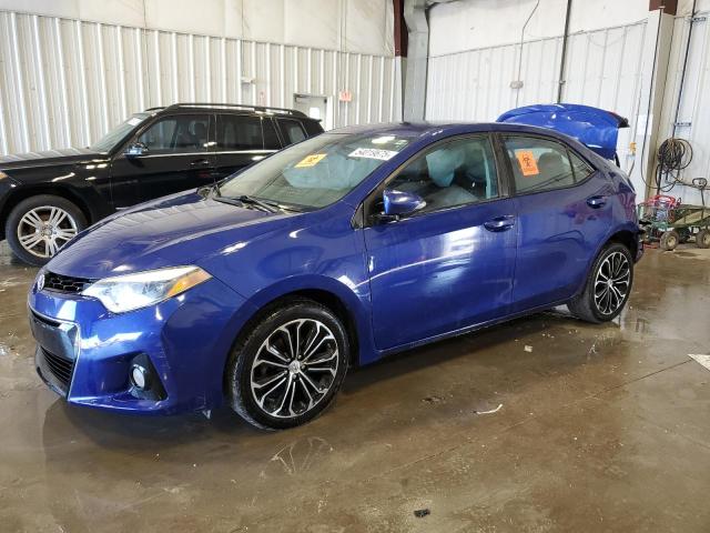  TOYOTA COROLLA 2014 Blue