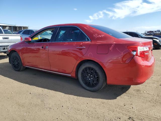  TOYOTA CAMRY 2013 Красный