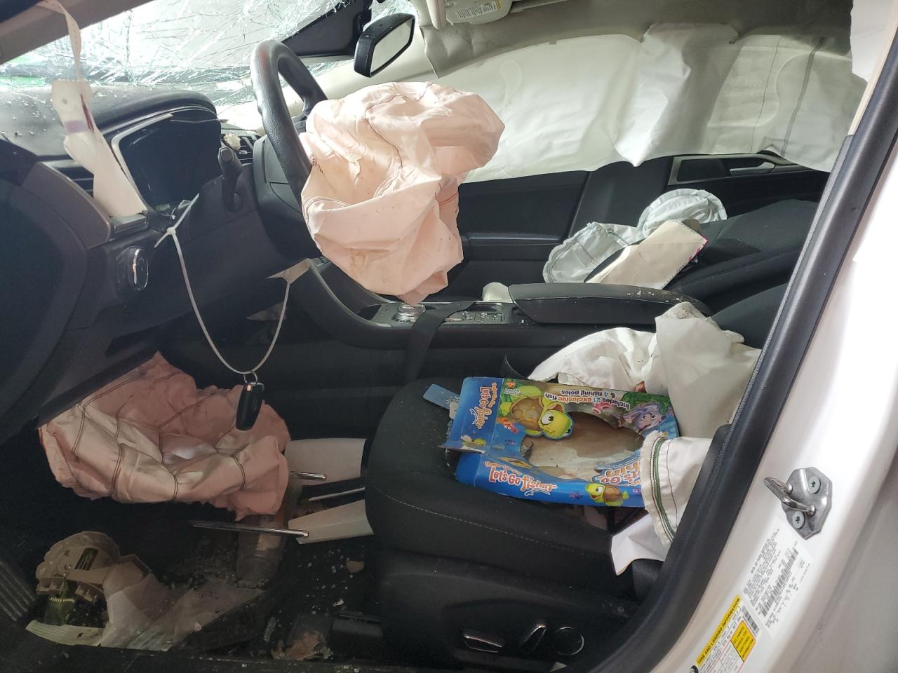 2019 Ford Fusion Se VIN: 3FA6P0LU1KR168923 Lot: 53431955