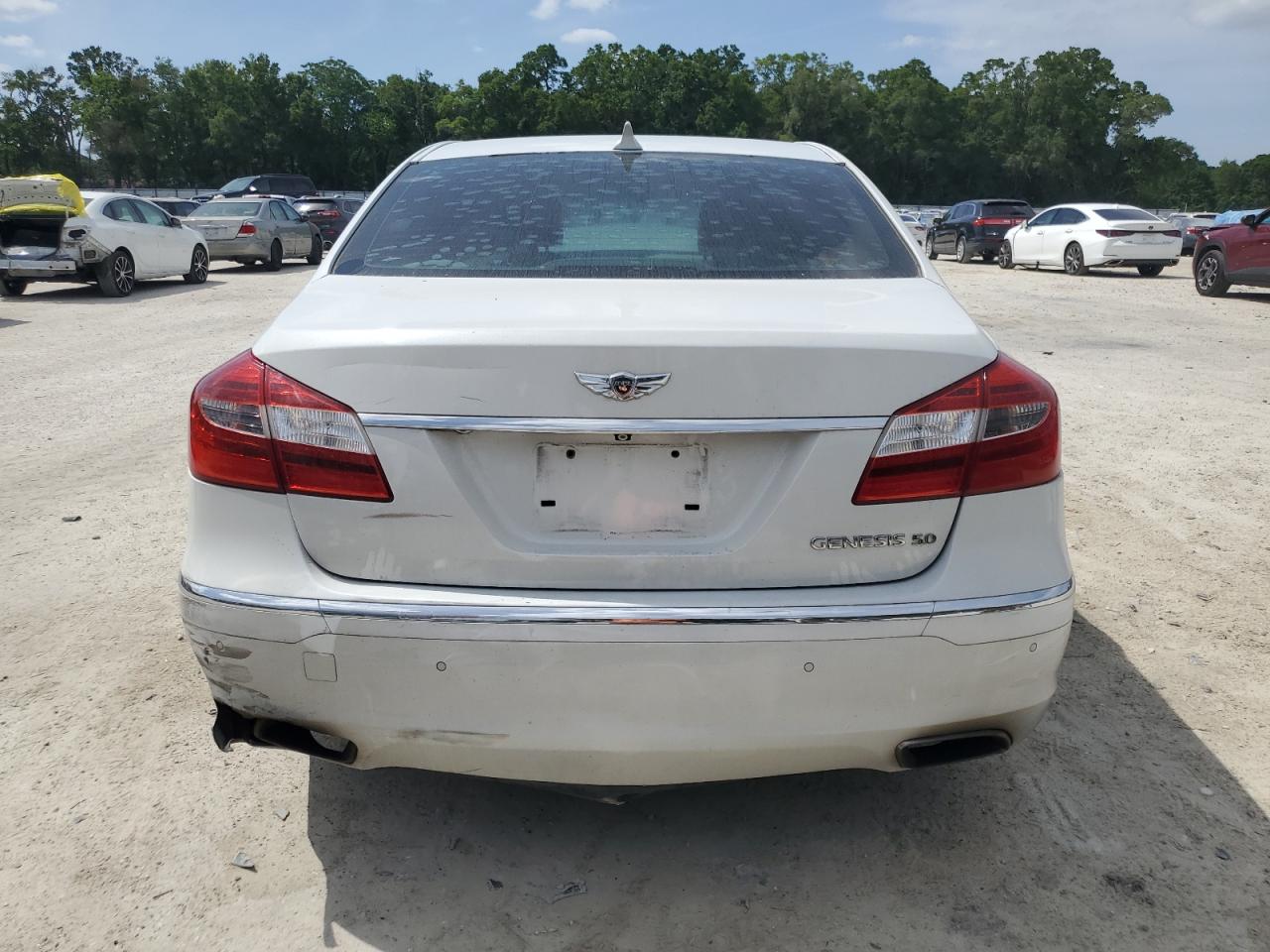 2012 Hyundai Genesis 5.0L VIN: KMHGC4DH4CU171128 Lot: 53940505