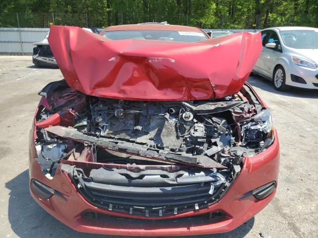  MAZDA 3 2018 Czerwony
