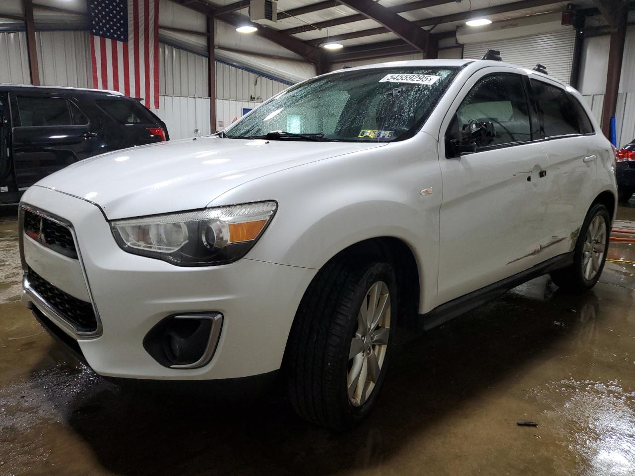 2014 Mitsubishi Outlander Sport Es იყიდება West Mifflin-ში, PA - Side