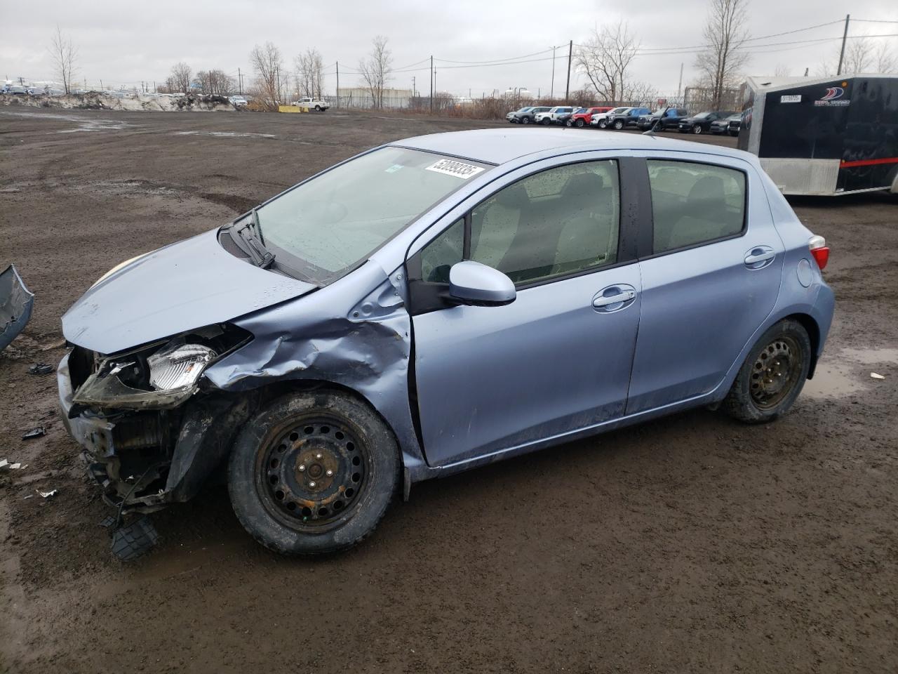 2012 Toyota Yaris de vânzare în Montreal-est, QC - Front End