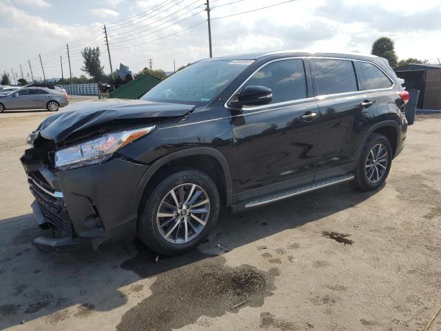  TOYOTA HIGHLANDER 2019 Черный