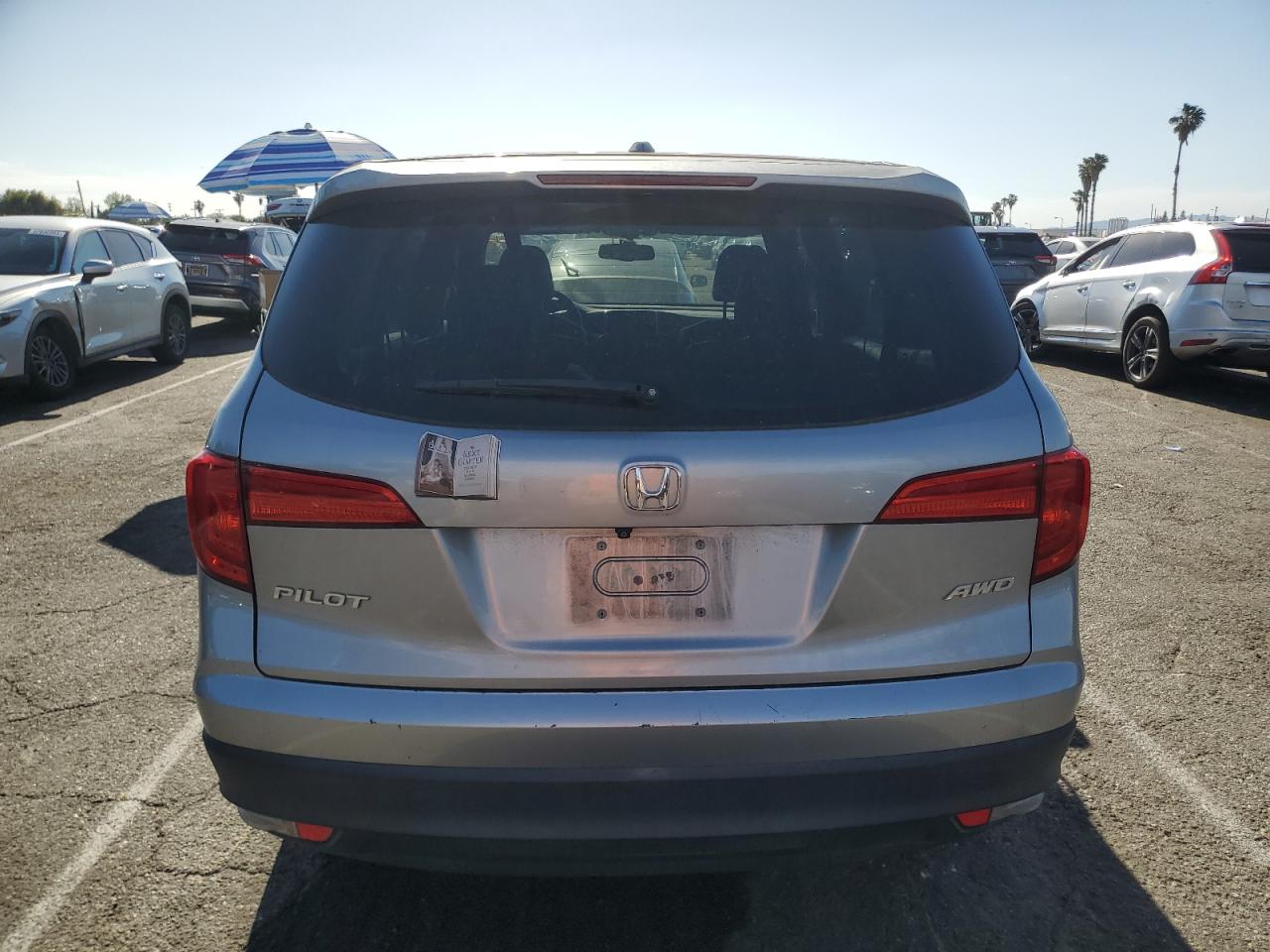5FNYF6H59GB122758 HONDA PILOT 2016