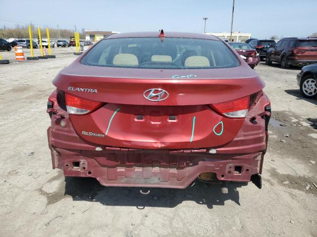 Седаны HYUNDAI ELANTRA 2013 Красный