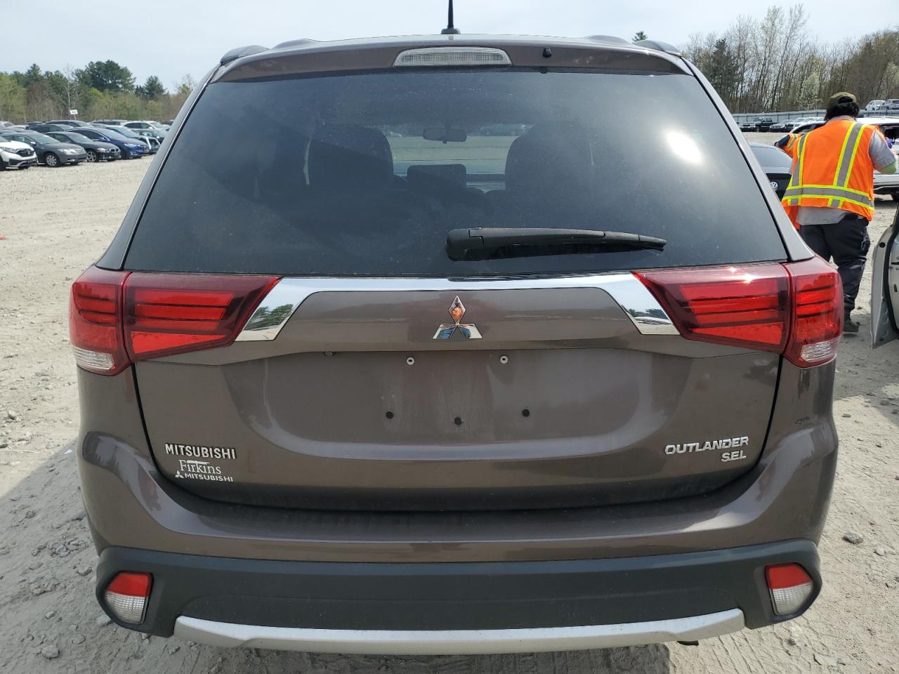 2016 Mitsubishi Outlander Se VIN: JA4AD3A32GZ043855 Lot: 54648895