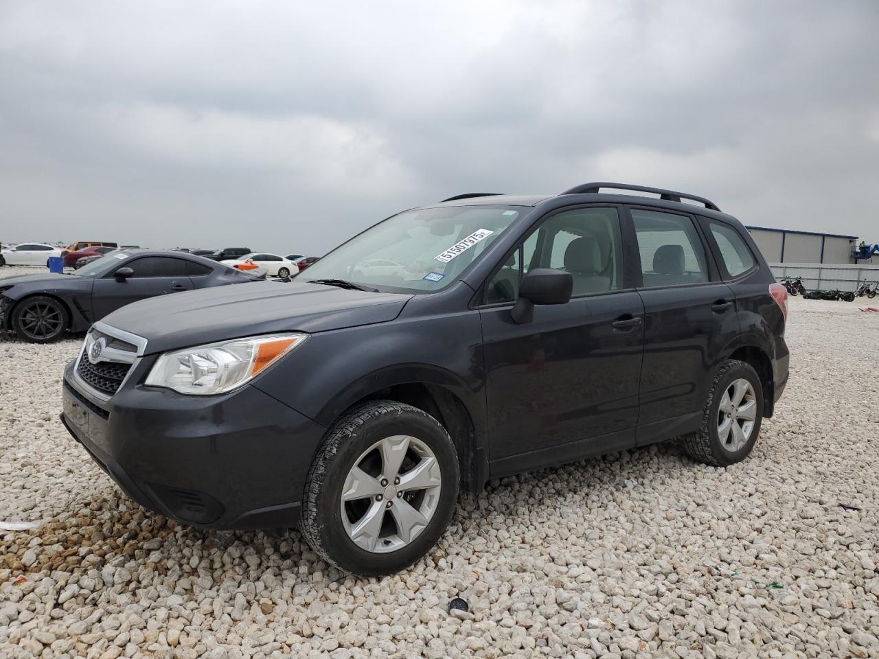 2016 Subaru Forester 2.5I продається в Taylor, TX - Frame Damage